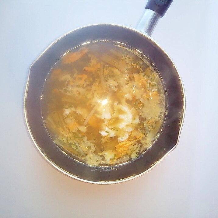 えのき卵スープ